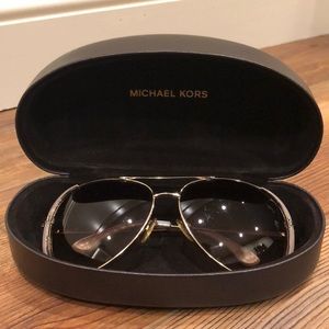 Michael Kors Sunglasses - Taupe and Gold